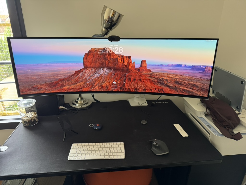 Bureau et setup